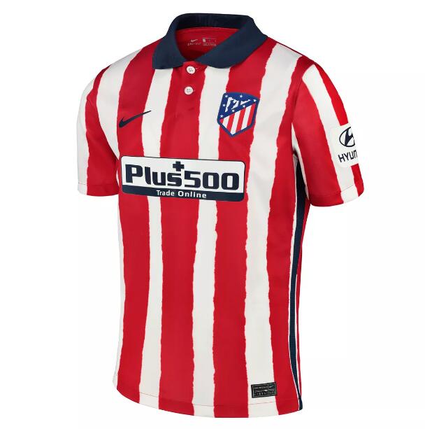 Atletico Madrid Home Kit Soccer Jersey 2020/21